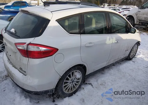 2015 Ford C-Max Hybrid Sel из США, поврежденный, VIN 1FADP5BU9FL112979